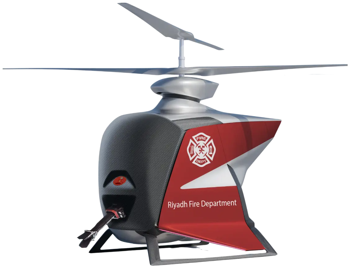 FlyNow eCopter — Firefighting