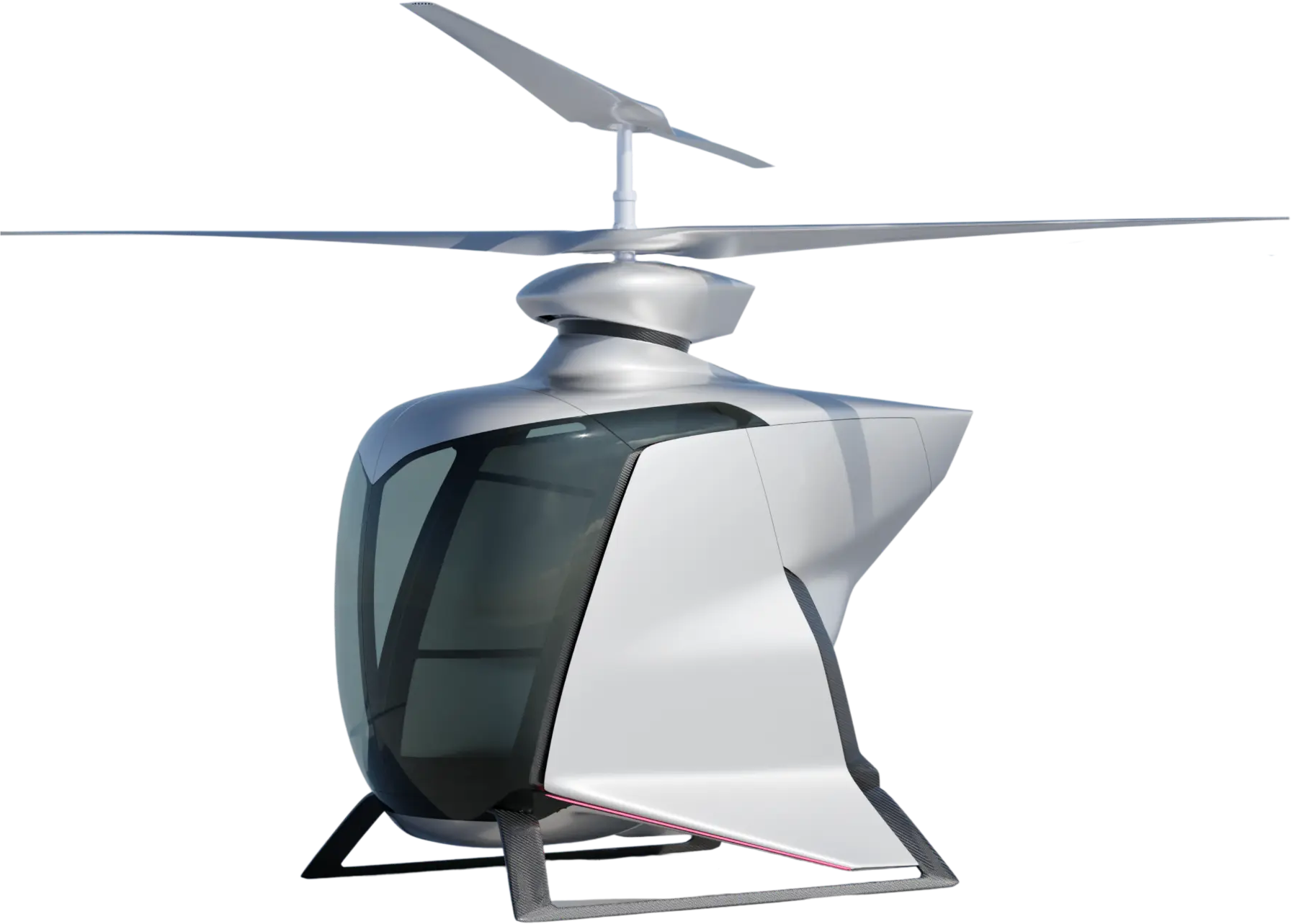 Twin-seater passenger eCopter