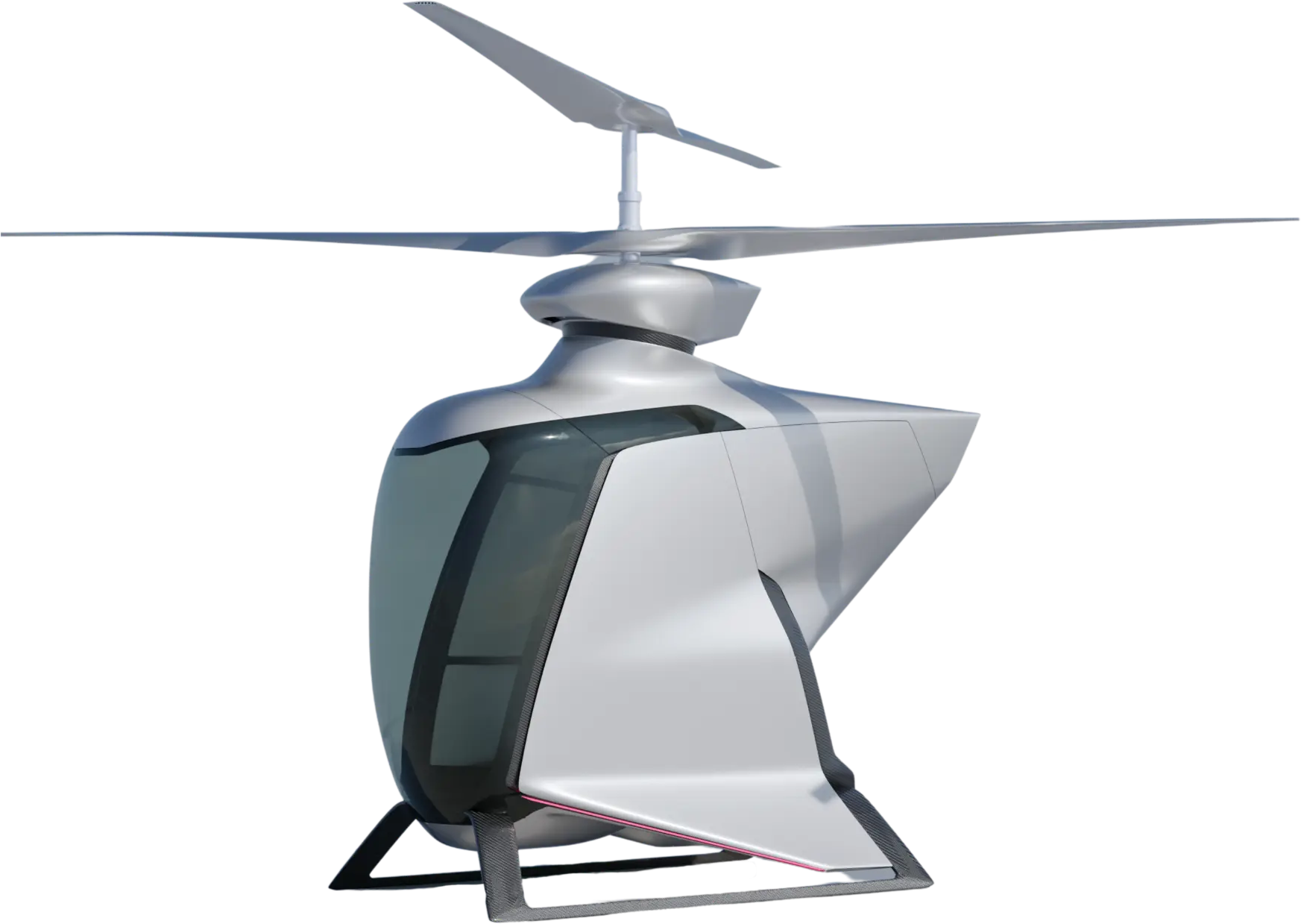 Single-seater passenger eCopter